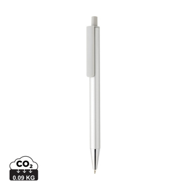 Logo trade business gifts image of: Amisk RCS certified recycled aluminum pen