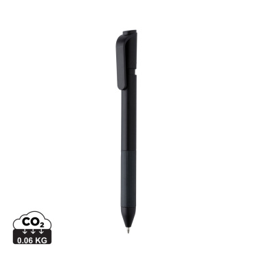 Logotrade promotional merchandise picture of: TwistLock GRS certified recycled ABS pen