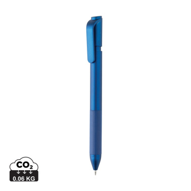 Logotrade business gifts photo of: TwistLock GRS certified recycled ABS pen