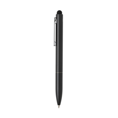 Logotrade promotional product picture of: Kymi RCS certified recycled aluminium pen with stylus