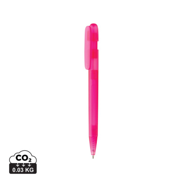 Logotrade corporate gifts photo of: Devin GRS certified RABS pen transparent