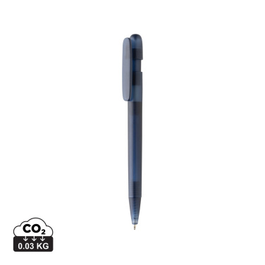Logotrade promotional gifts photo of: Devin GRS certified RABS pen transparent