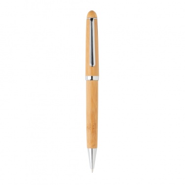 Logo trade promotional item photo of: Bamboo pen in box