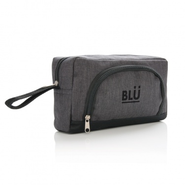 Logotrade promotional products photo of: Classic two tone toiletry bag