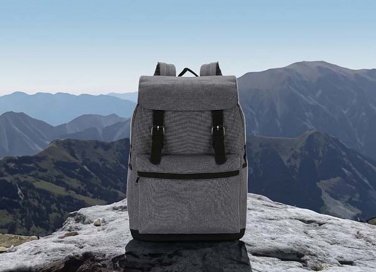 Logotrade promotional merchandise photo of: Laptop backpack with magnetic buckle straps