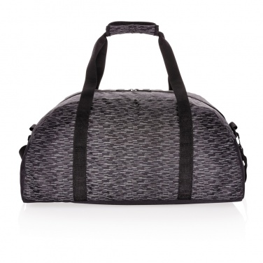 Logo trade promotional product photo of: AWARE™ RPET Reflective weekend bag