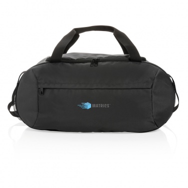 Logotrade promotional product picture of: Impact AWARE™ RPET modern sports duffel