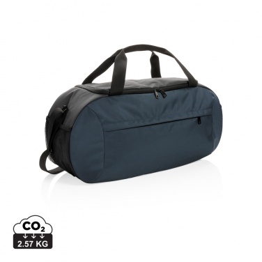 Logotrade promotional product image of: Impact AWARE™ RPET modern sports duffel