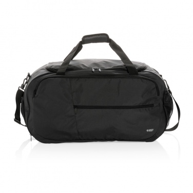 Logo trade promotional items image of: Swiss Peak AWARE™ RPET sports duffel bag