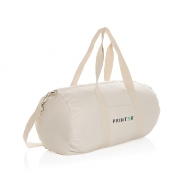 Logotrade promotional products photo of: Impact Aware™ 285gsm rcanvas duffel bag undyed