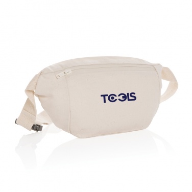 Logo trade promotional merchandise photo of: Impact AWARE™ 285gsm rcanvas hip bag undyed