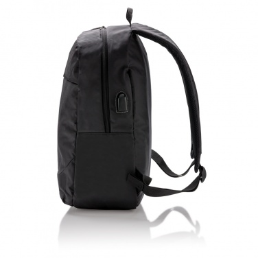 Logotrade promotional item picture of: Power USB laptop backpack