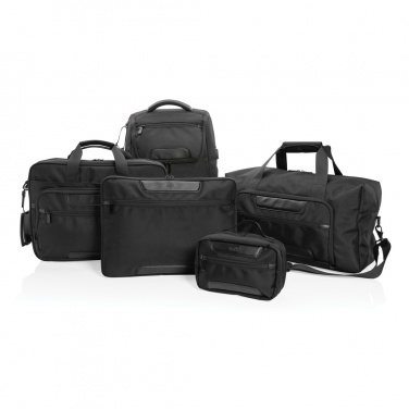 Logo trade promotional giveaway photo of: Swiss Peak AWARE™ RPET Voyager 15.6" laptop bag