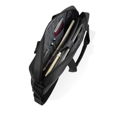 Logo trade promotional giveaway photo of: Armond AWARE™ RPET 15.6 inch laptop bag
