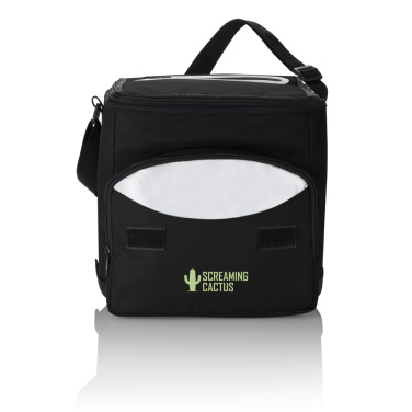 Logo trade business gifts image of: Foldable cooler bag