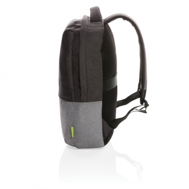 Logotrade promotional product picture of: Duo colour RPET 15.6" RFID laptop backpack PVC free