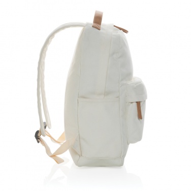 Logo trade promotional gift photo of: Impact AWARE™ 16 oz. recycled canvas backpack