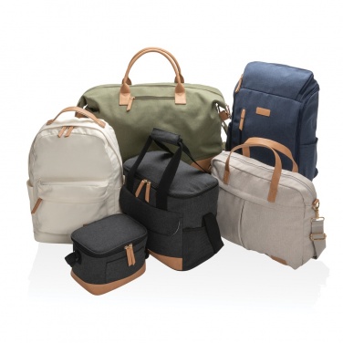 Logo trade promotional merchandise photo of: Impact AWARE™ 16 oz. recycled canvas backpack