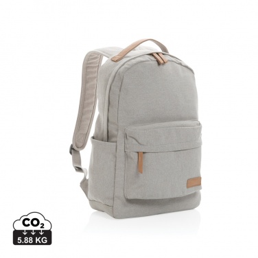 Logotrade promotional item image of: Impact AWARE™ 16 oz. recycled canvas backpack