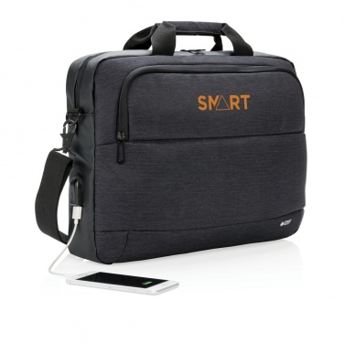 Logo trade promotional giveaways image of: Modern 15” laptop bag