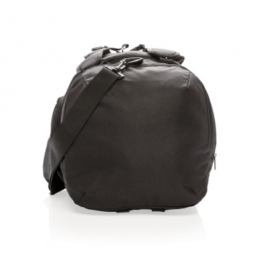 Logo trade advertising products picture of: Swiss Peak RFID sports duffel & backpack