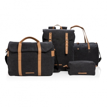 Logotrade promotional gift image of: Canvas travel/weekend bag PVC free