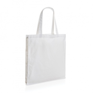 Logotrade advertising product picture of: Impact AWARE™ Recycled cotton tote w/bottom 145g