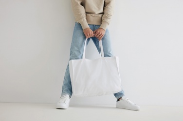 Logotrade business gifts photo of: Impact AWARE™ Recycled cotton shopper 145g