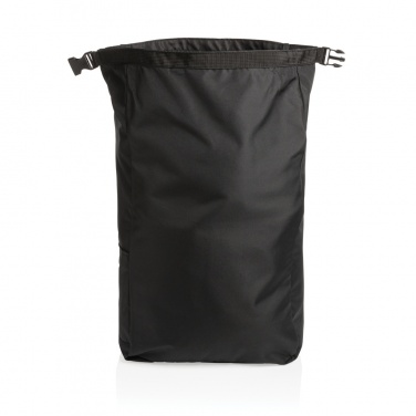 Logo trade business gift photo of: Impact AWARE™ RPET lightweight rolltop backpack