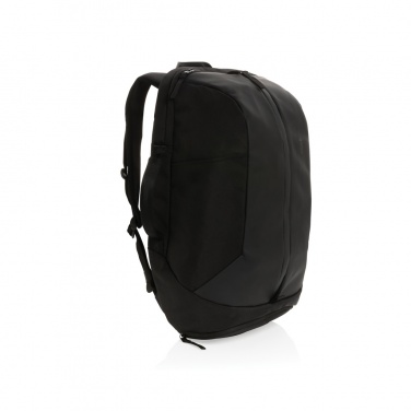 Logo trade promotional items image of: Swiss Peak AWARE™ RPET 15.6 inch work/gym backpack
