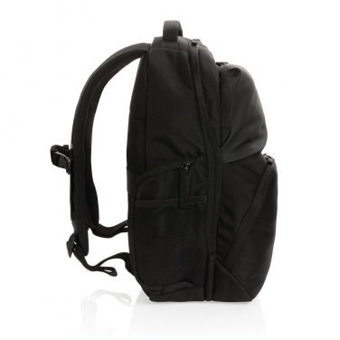Logo trade promotional gifts picture of: Swiss Peak AWARE™ RPET 15.6 inch commuter backpack