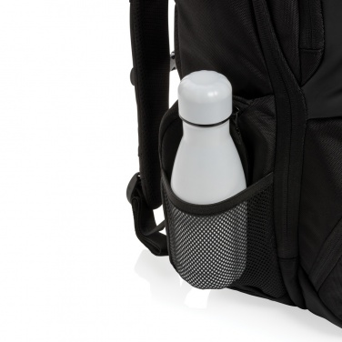 Logotrade promotional gift image of: Swiss Peak AWARE™ RPET 15.6 inch commuter backpack