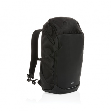 Logo trade promotional giveaway photo of: Swiss Peak AWARE™ RPET 15.6 inch business backpack