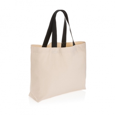 Logotrade promotional item picture of: Impact Aware™ 240 gsm rcanvas large tote undyed