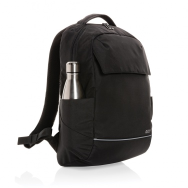 Logo trade promotional giveaways picture of: Swiss Peak Brooke AWARE™ RPET daily 15.6" laptop backpack