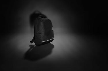 Logo trade promotional merchandise picture of: Swiss Peak Brooke AWARE™ RPET daily 15.6" laptop backpack