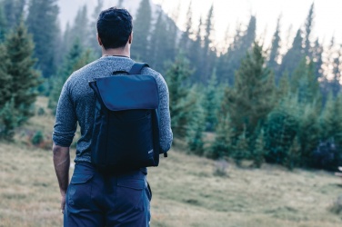 Logotrade promotional merchandise image of: Swiss Peak Fern AWARE™ RPET all over zipper 15.6" backpack