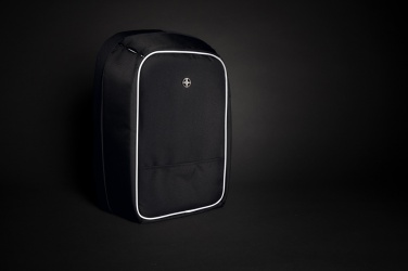 Logotrade promotional giveaway image of: Swiss Peak AWARE™ anti-theft 15.6" laptop backpack