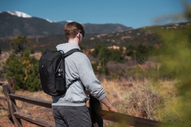 Logo trade promotional gift photo of: Swiss Peak AWARE™ easy access 15.6'' laptop backpack