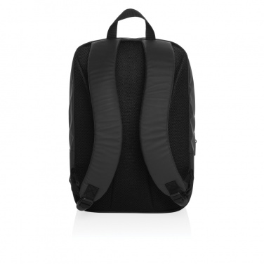 Logo trade promotional merchandise image of: Armond AWARE™ RPET 15.6 inch standard laptop backpack