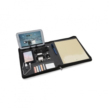 Logo trade promotional items picture of: Tech portfolio with powerbank