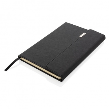 Logo trade promotional gifts picture of: Swiss Peak deluxe A5 notebook and pen set