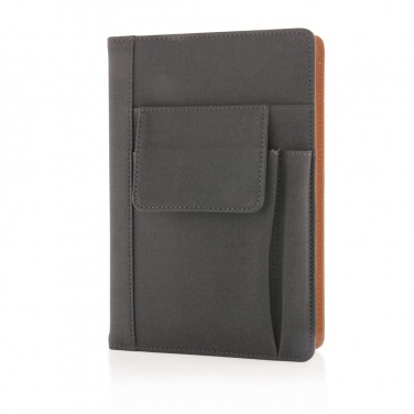 Logotrade promotional merchandise image of: Notebook with phone pocket