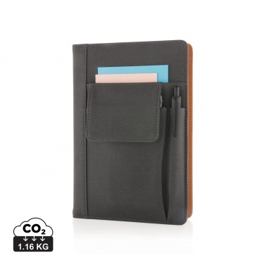Logotrade promotional giveaways photo of: Notebook with phone pocket