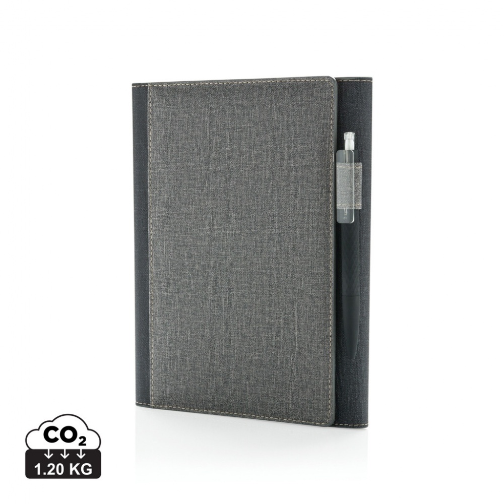 Logo trade corporate gifts picture of: A5 Deluxe design notebook cover