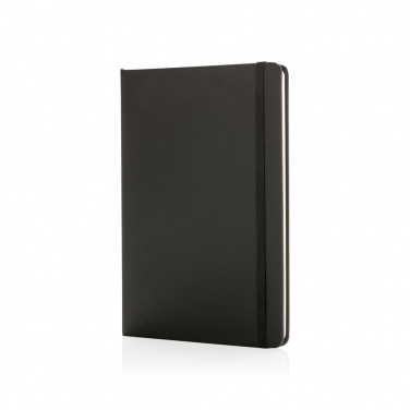 Logo trade corporate gifts image of: Standard hardcover PU notebook A5