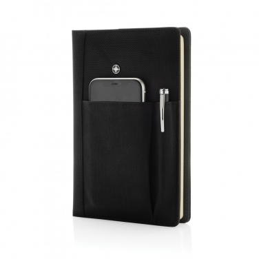 Logotrade business gift image of: Refillable notebook and pen set
