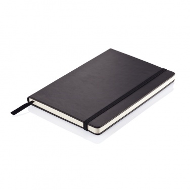 Logotrade promotional giveaways photo of: Deluxe hardcover PU A5 notebook