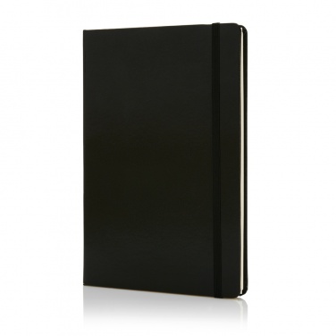 Logo trade advertising products image of: Deluxe hardcover A5 notebook