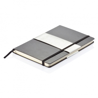 Logotrade promotional item image of: Deluxe hardcover A5 notebook